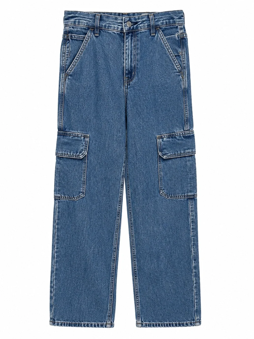 Levi's Indigo Denim Cargo Pants
